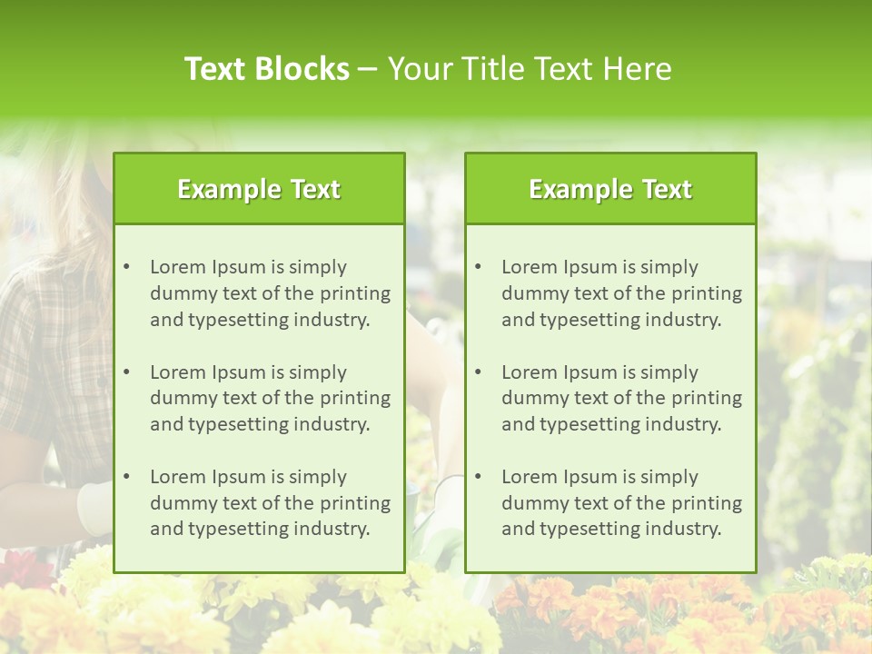 Woman Workwear Retail PowerPoint Template