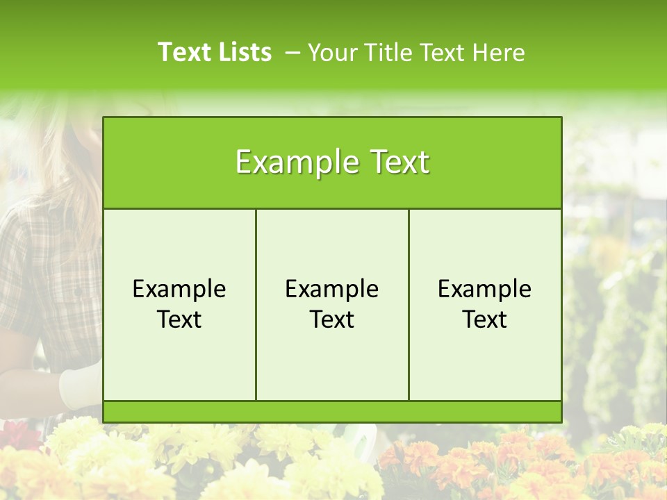 Woman Workwear Retail PowerPoint Template