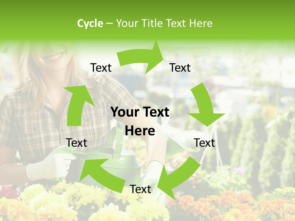 Woman Workwear Retail PowerPoint Template