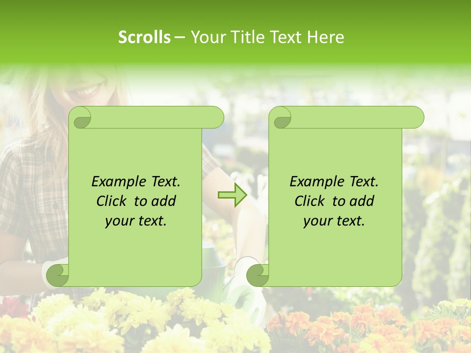 Woman Workwear Retail PowerPoint Template