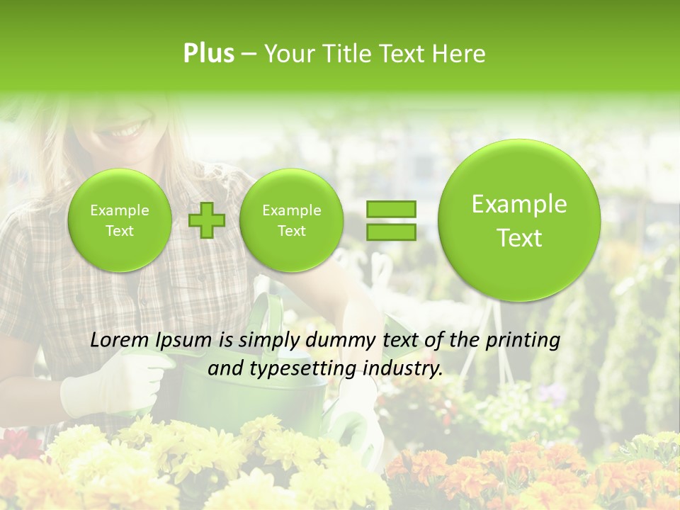 Woman Workwear Retail PowerPoint Template