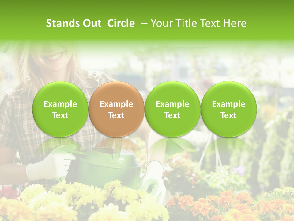 Woman Workwear Retail PowerPoint Template