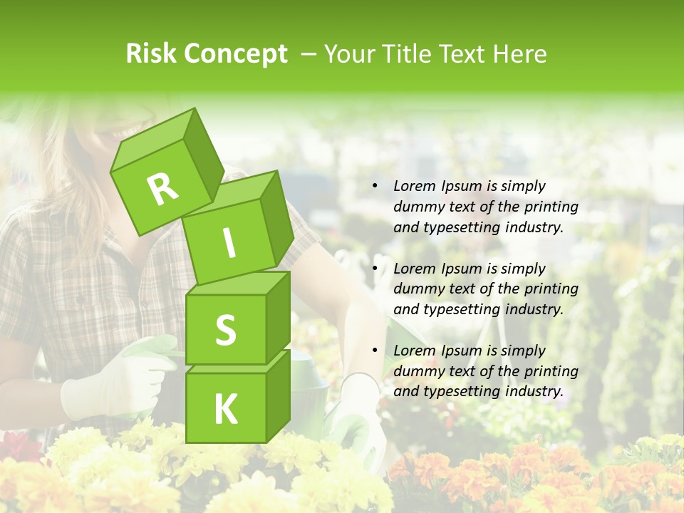 Woman Workwear Retail PowerPoint Template