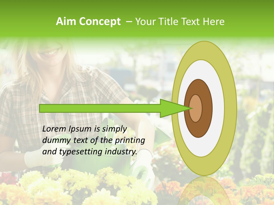 Woman Workwear Retail PowerPoint Template