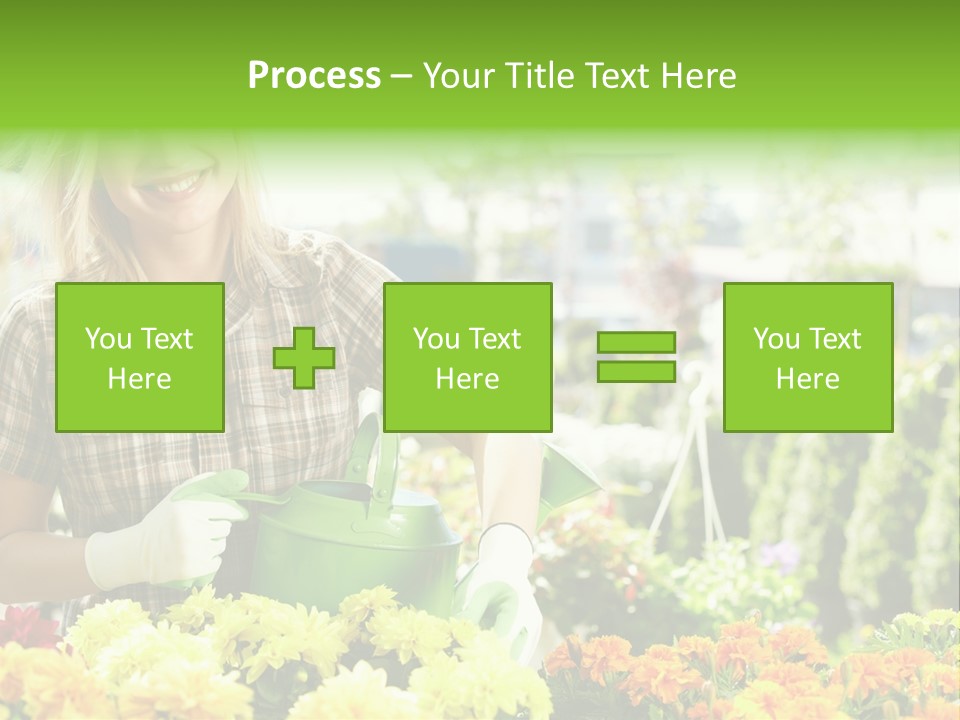 Woman Workwear Retail PowerPoint Template