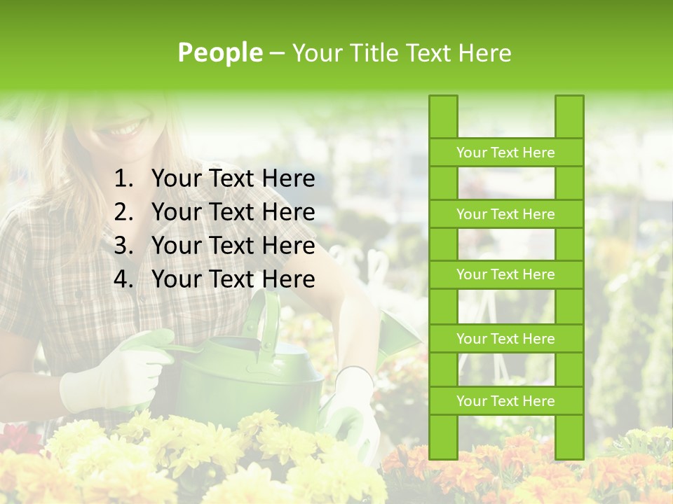 Woman Workwear Retail PowerPoint Template