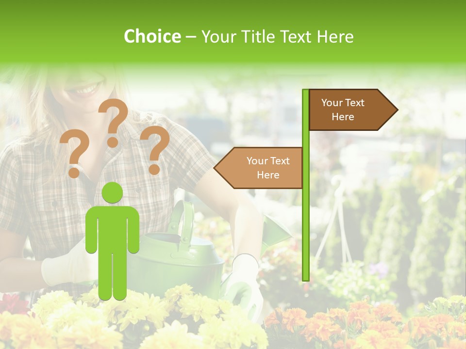 Woman Workwear Retail PowerPoint Template