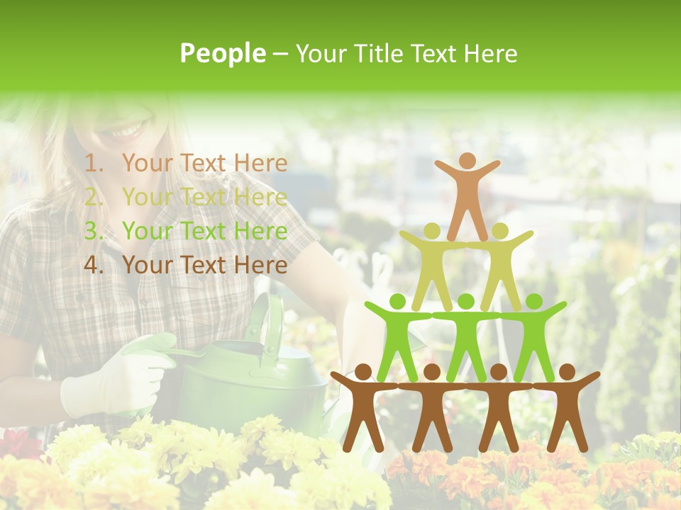 Woman Workwear Retail PowerPoint Template