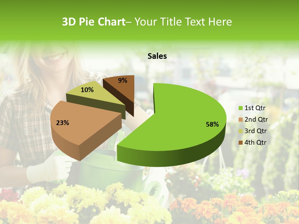 Woman Workwear Retail PowerPoint Template