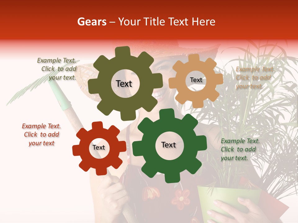 Green Modern Life PowerPoint Template