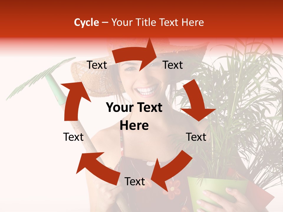 Green Modern Life PowerPoint Template