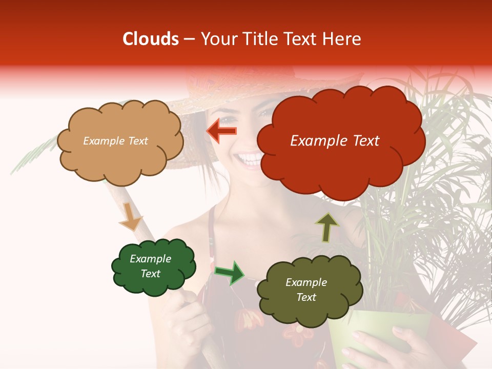 Green Modern Life PowerPoint Template