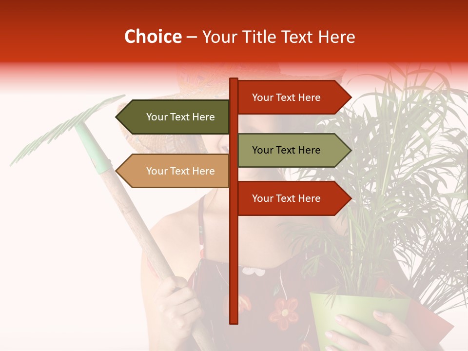 Green Modern Life PowerPoint Template