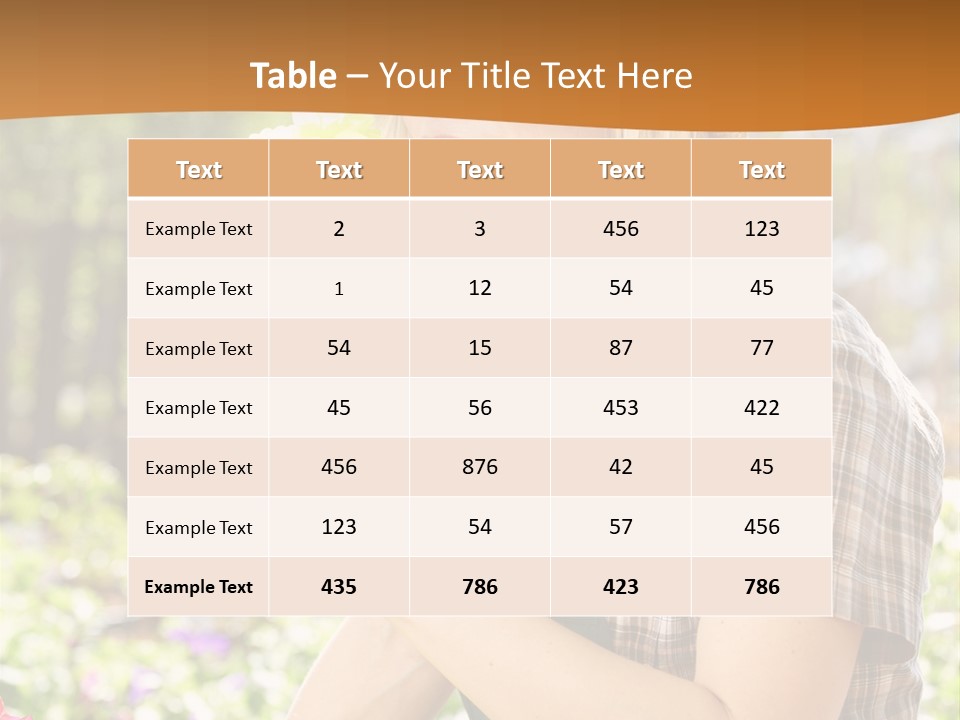 Worker Bloom Flower PowerPoint Template