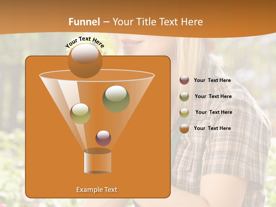 Worker Bloom Flower PowerPoint Template