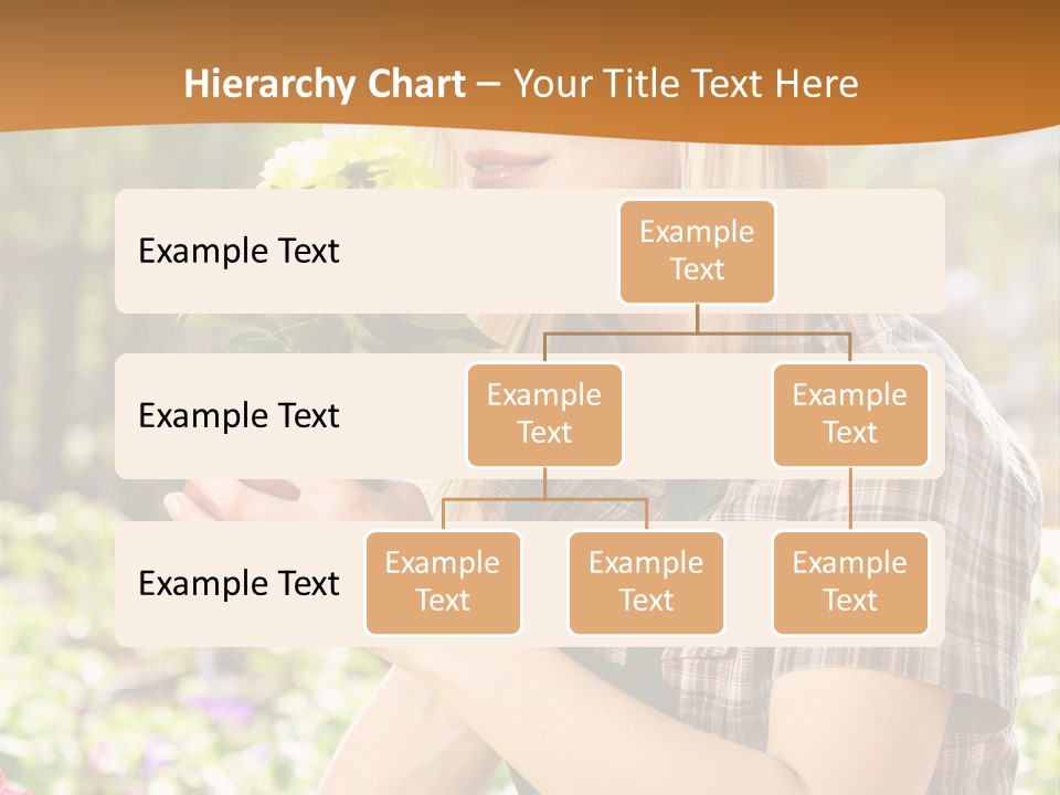 Worker Bloom Flower PowerPoint Template