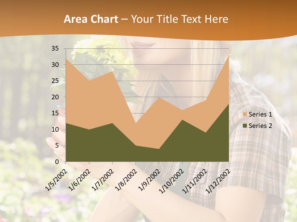 Worker Bloom Flower PowerPoint Template