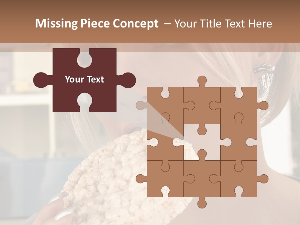 Healthy Habits Portrait PowerPoint Template