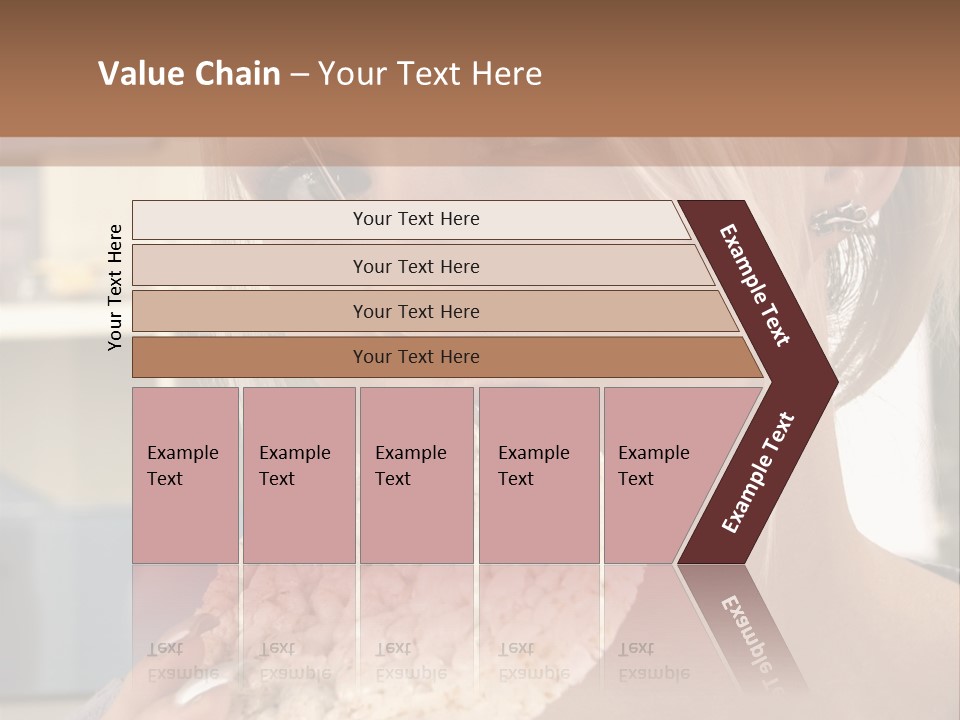 Healthy Habits Portrait PowerPoint Template