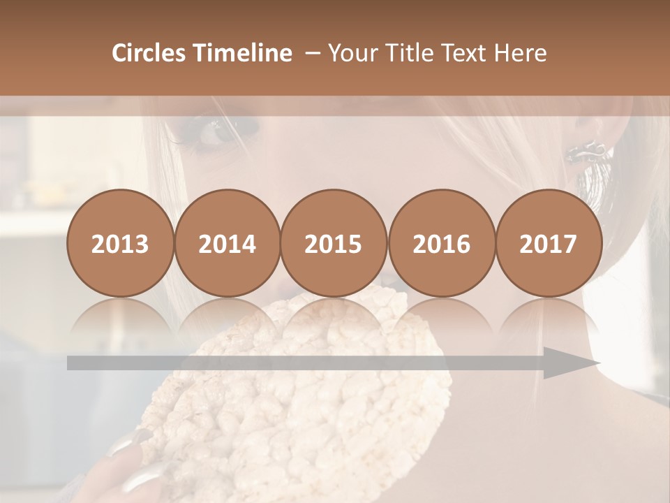 Healthy Habits Portrait PowerPoint Template