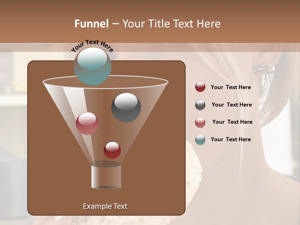 Healthy Habits Portrait PowerPoint Template