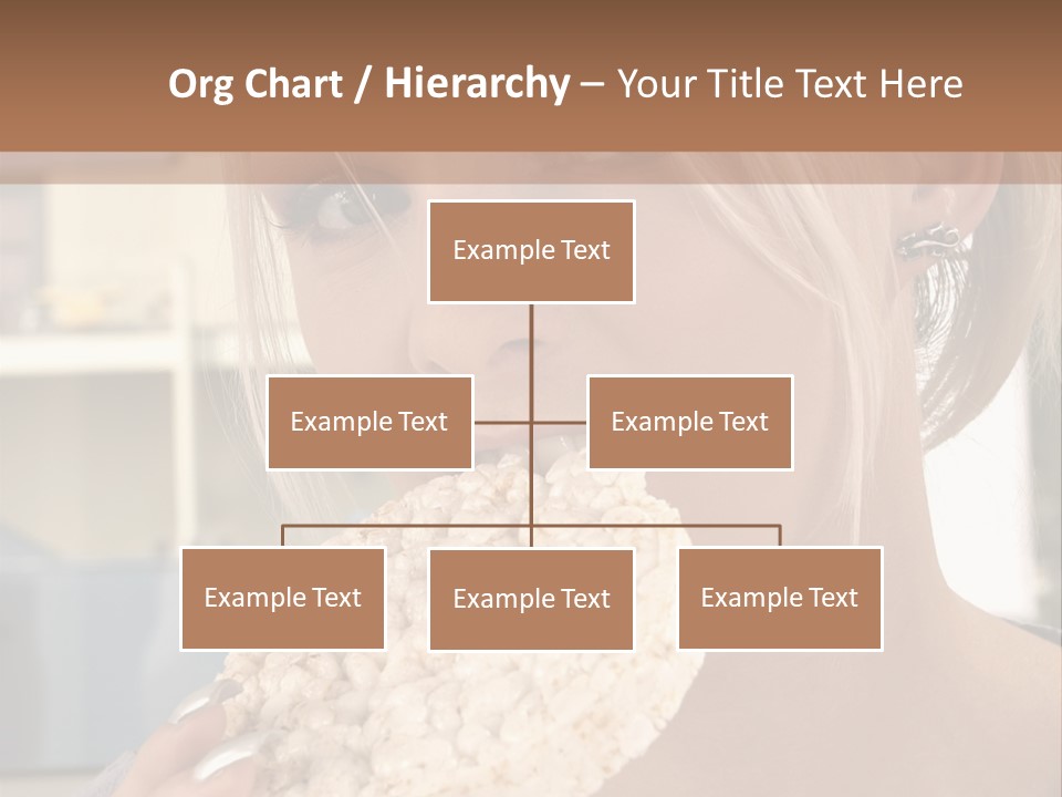 Healthy Habits Portrait PowerPoint Template