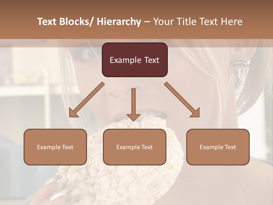Healthy Habits Portrait PowerPoint Template