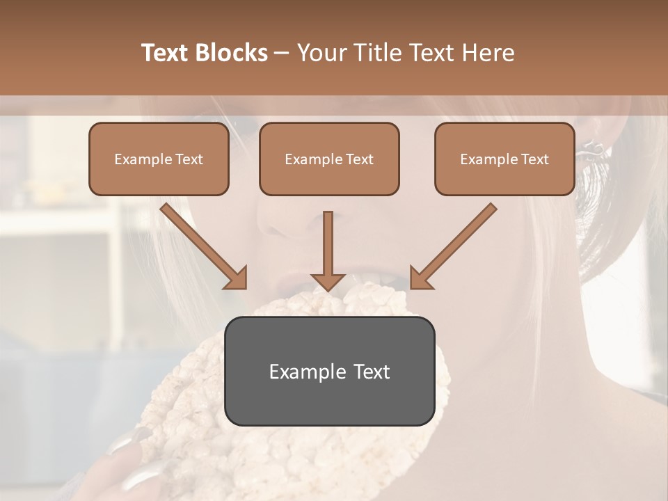 Healthy Habits Portrait PowerPoint Template