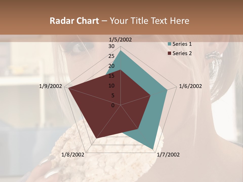 Healthy Habits Portrait PowerPoint Template