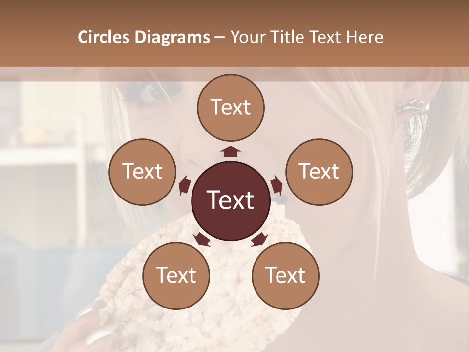 Healthy Habits Portrait PowerPoint Template