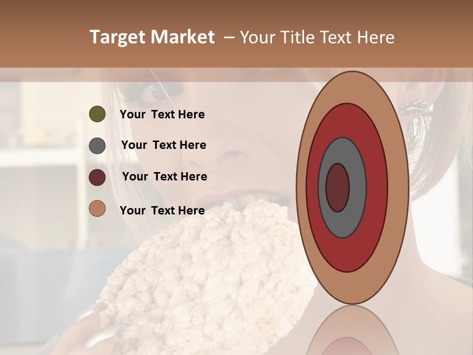 Healthy Habits Portrait PowerPoint Template