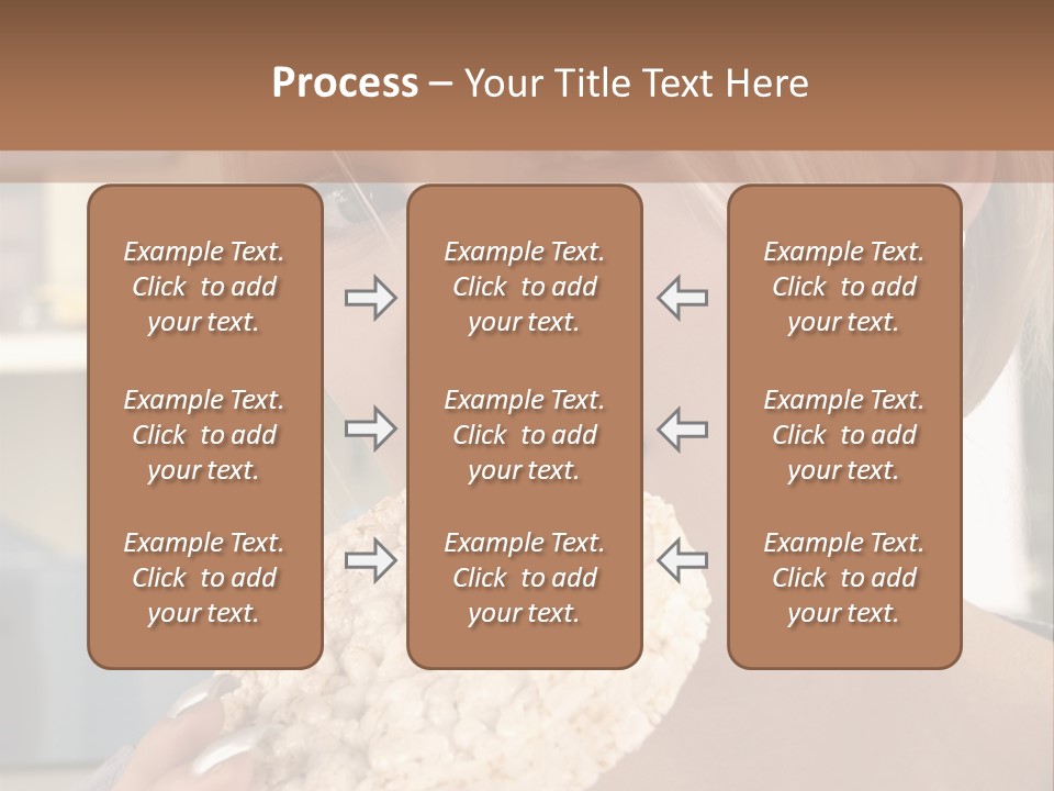 Healthy Habits Portrait PowerPoint Template