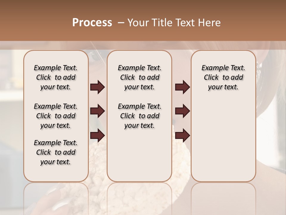 Healthy Habits Portrait PowerPoint Template