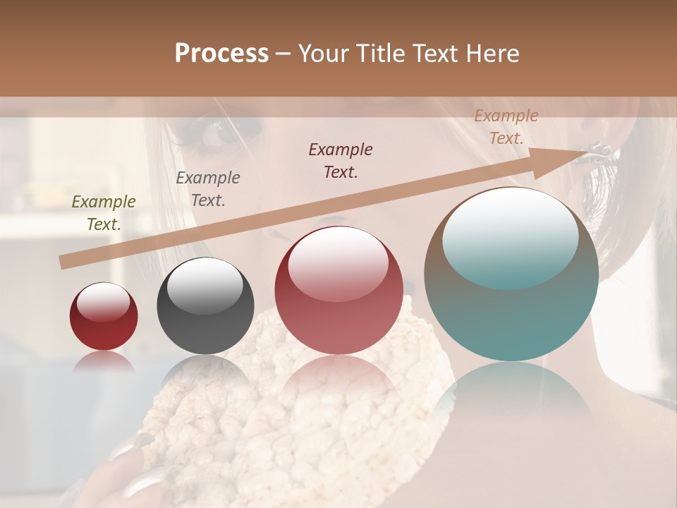 Healthy Habits Portrait PowerPoint Template