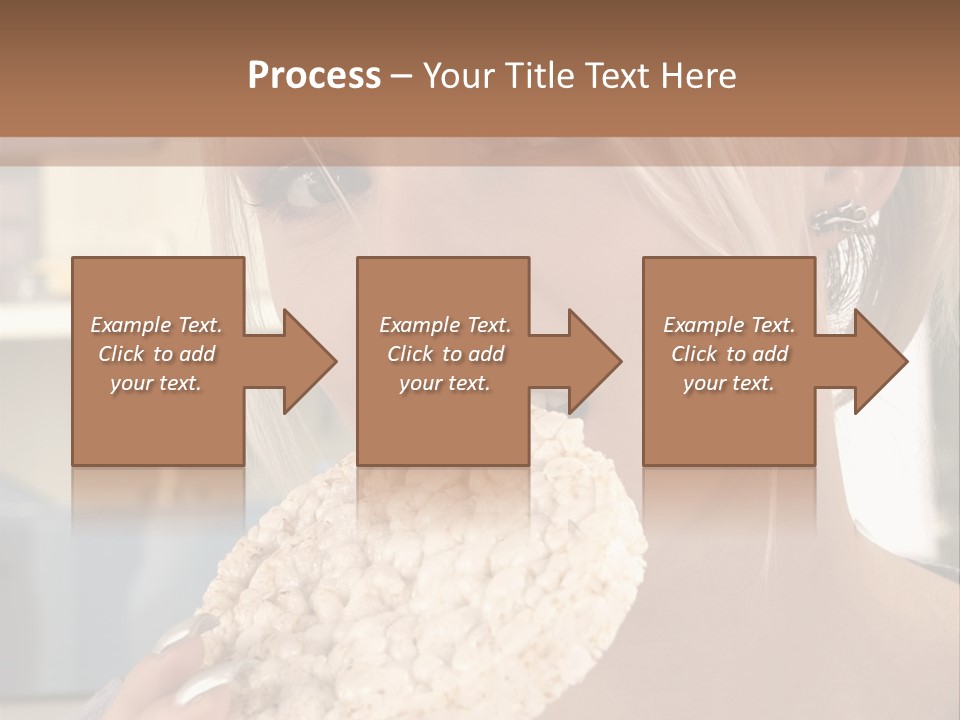 Healthy Habits Portrait PowerPoint Template