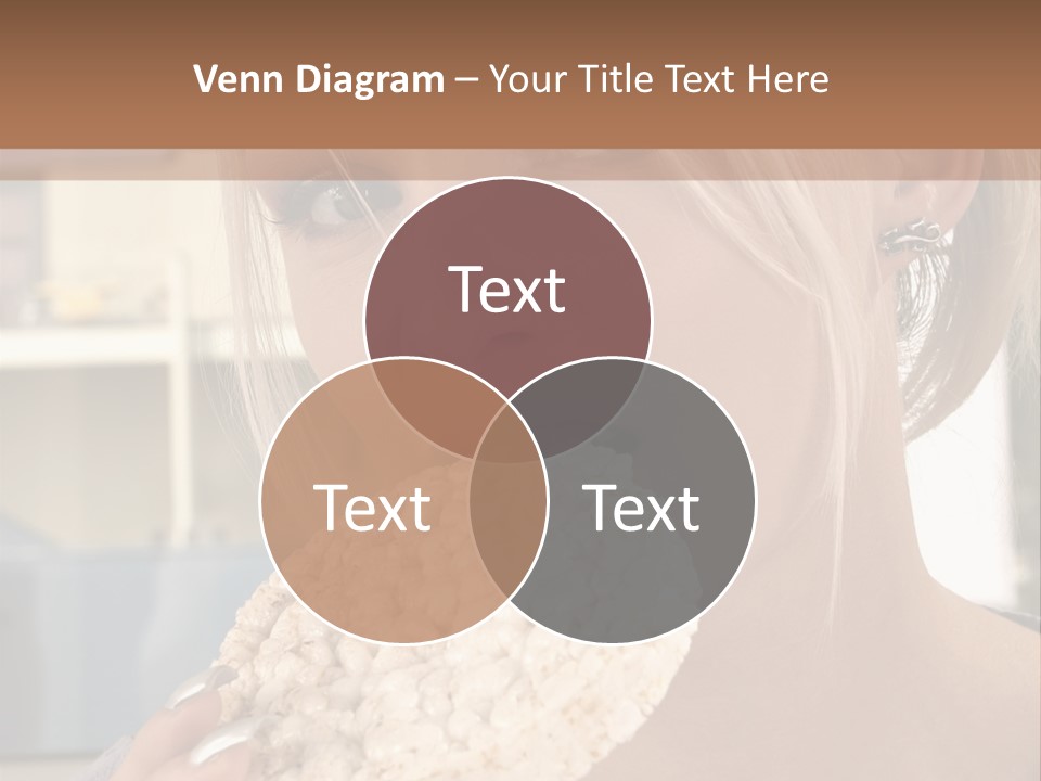 Healthy Habits Portrait PowerPoint Template