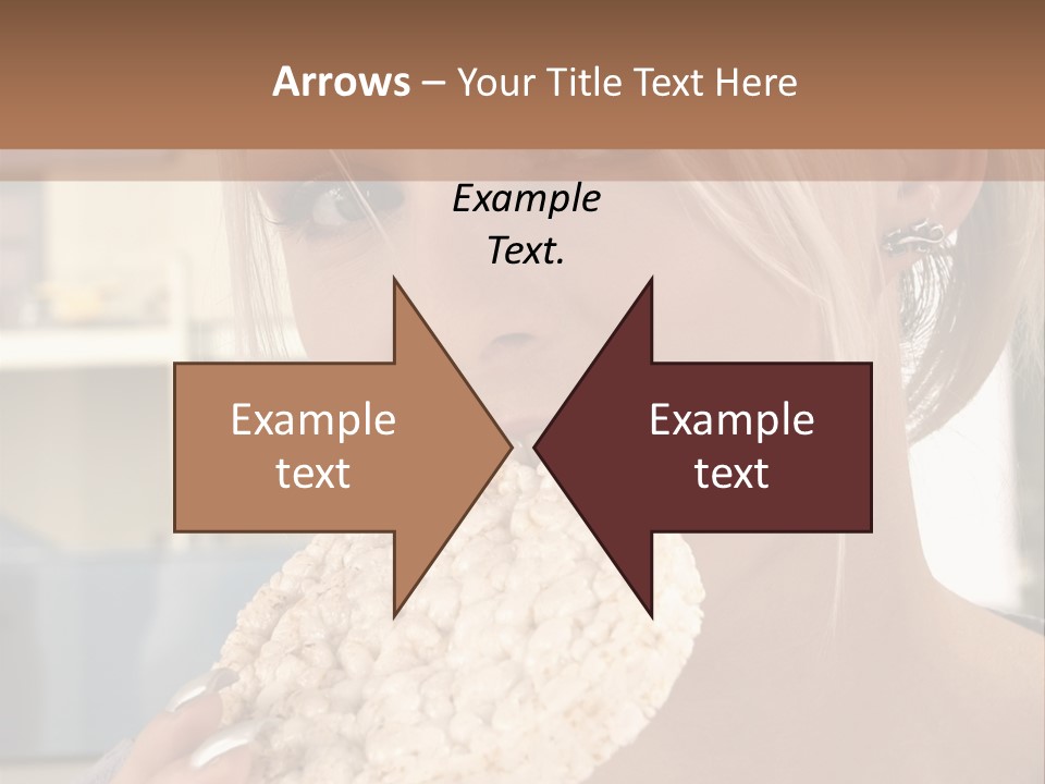 Healthy Habits Portrait PowerPoint Template