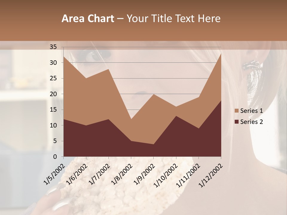 Healthy Habits Portrait PowerPoint Template
