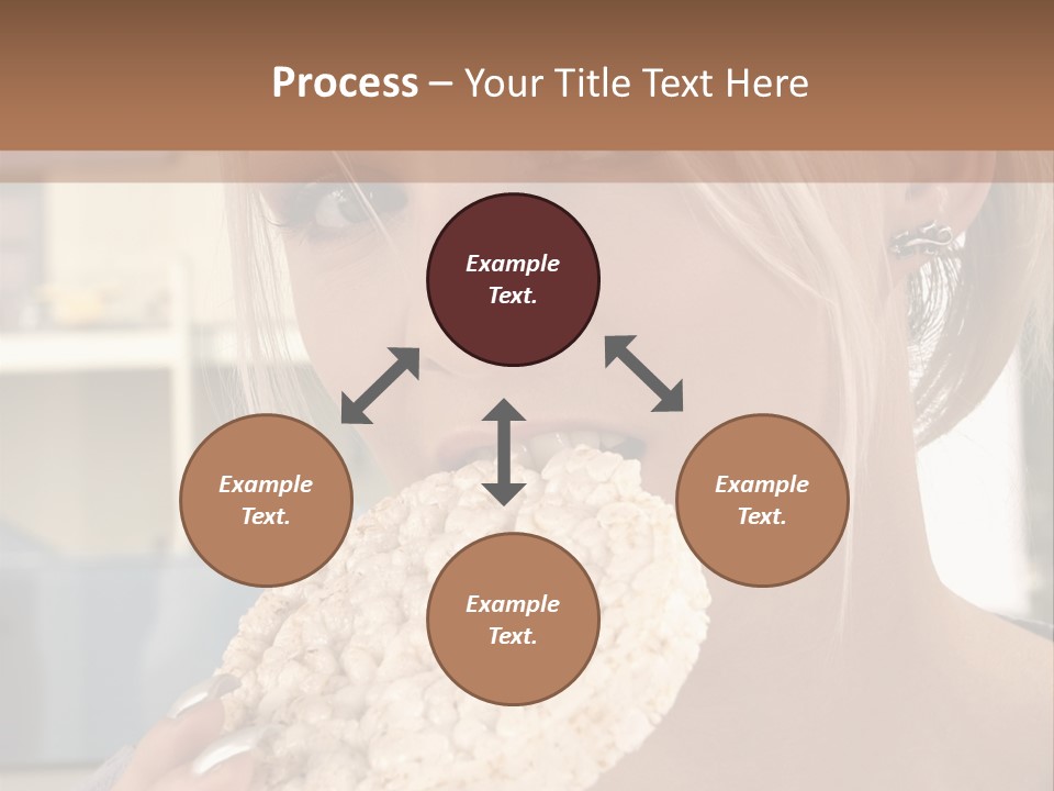 Healthy Habits Portrait PowerPoint Template