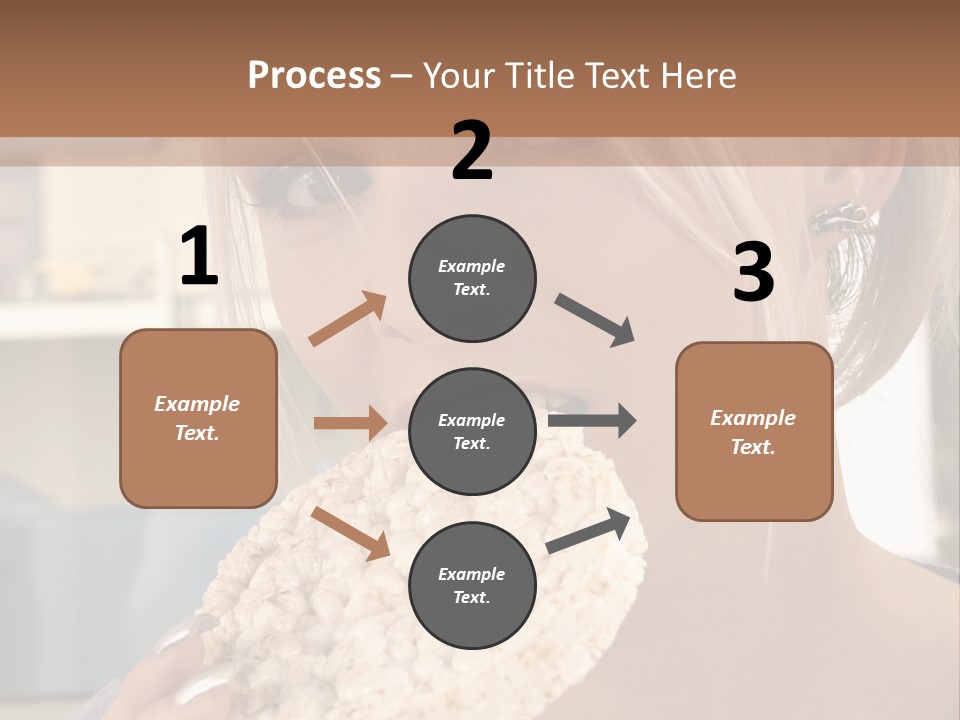 Healthy Habits Portrait PowerPoint Template