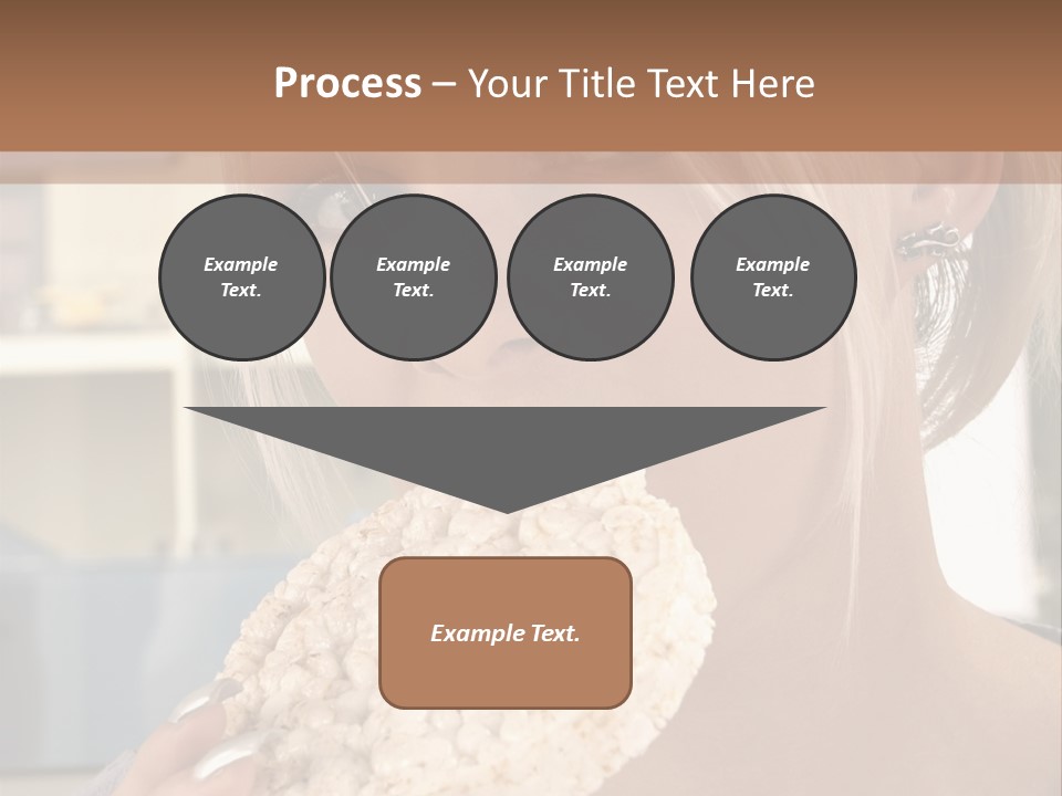 Healthy Habits Portrait PowerPoint Template