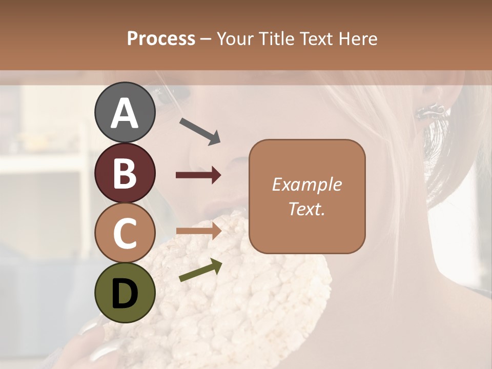 Healthy Habits Portrait PowerPoint Template