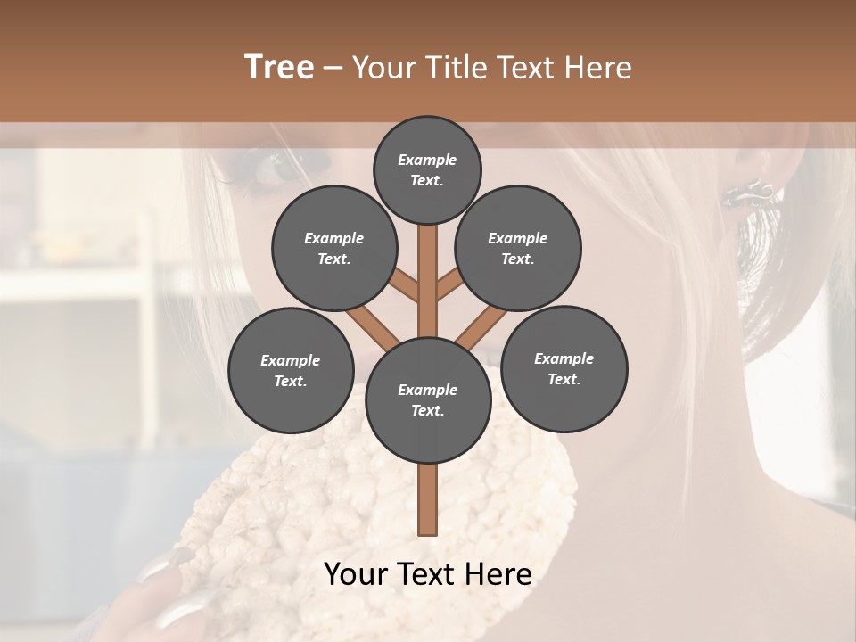 Healthy Habits Portrait PowerPoint Template