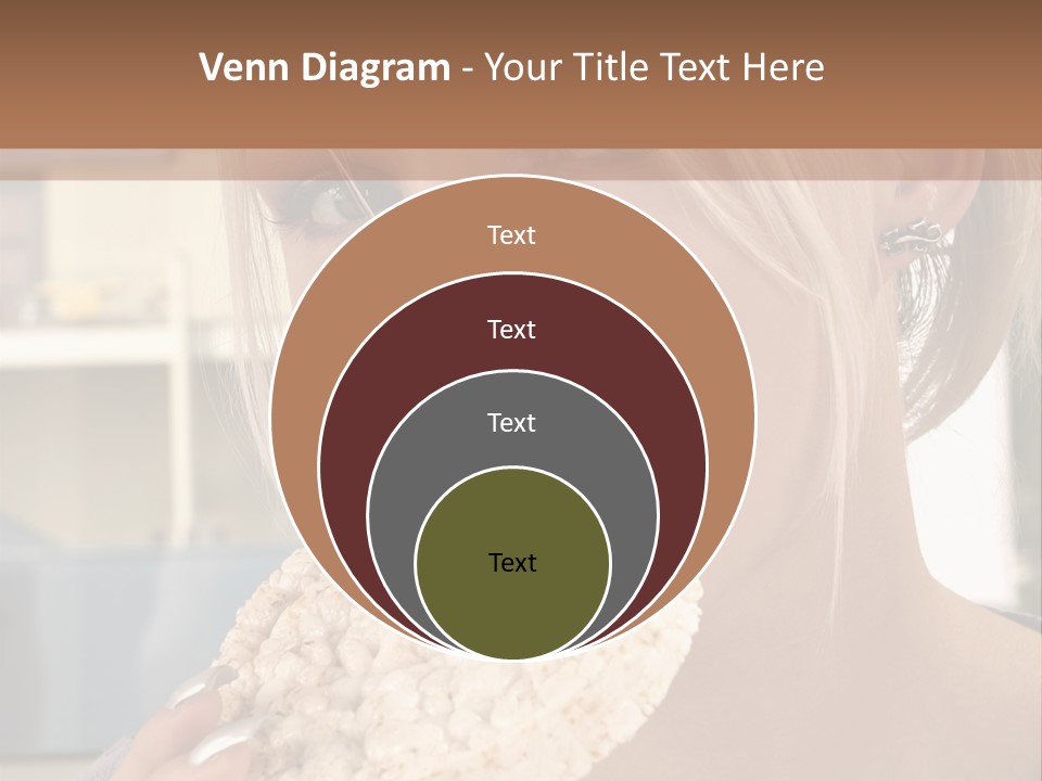 Healthy Habits Portrait PowerPoint Template