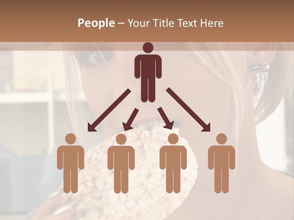 Healthy Habits Portrait PowerPoint Template