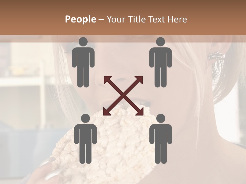 Healthy Habits Portrait PowerPoint Template