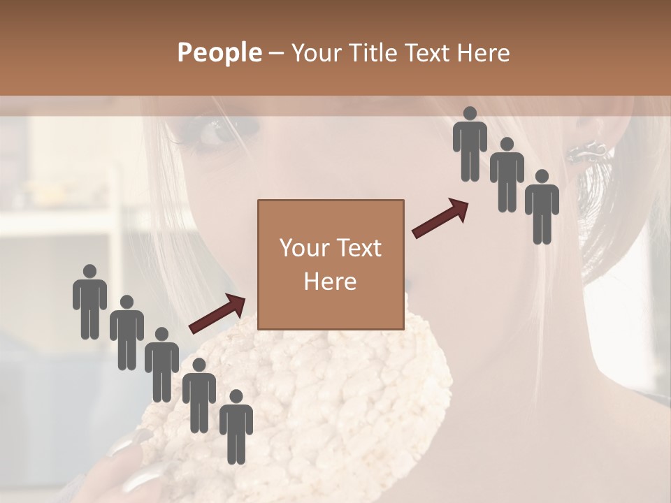 Healthy Habits Portrait PowerPoint Template