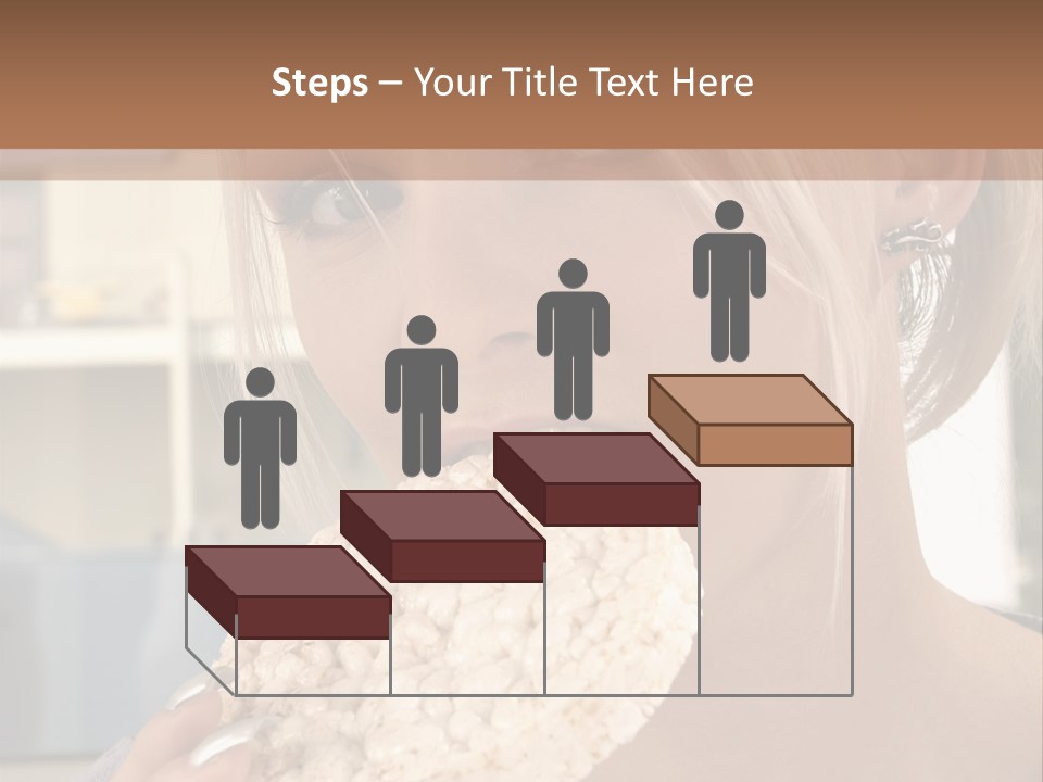 Healthy Habits Portrait PowerPoint Template