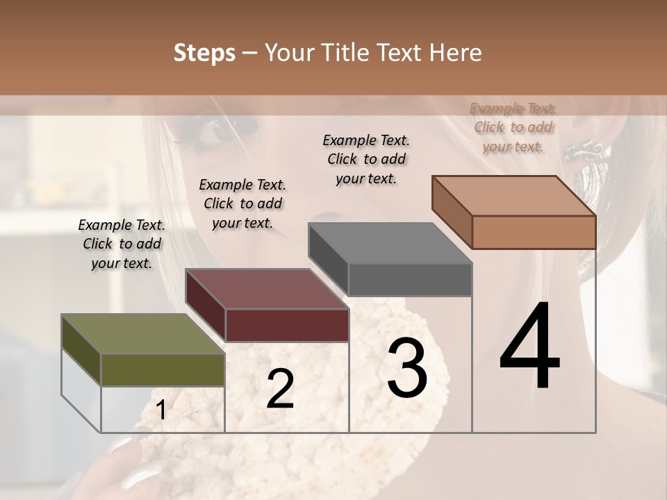 Healthy Habits Portrait PowerPoint Template