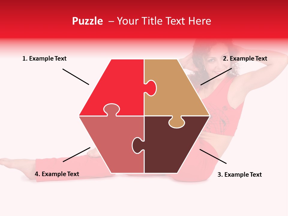 Contemplation Human Smile PowerPoint Template